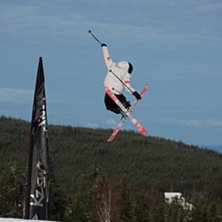 somsagt jag gillar att posa med undersidan p&aring; ski. Foto: Johan &Ouml;stgren. &Aring;kare: jag Gustav Edvall.