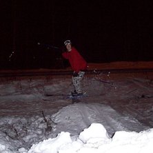 Jag p&aring; f&ouml;rsesongs session. Foto: Jonatan Hedman. &Aring;kare: Olle(me).