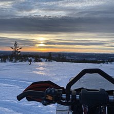 Vy fr&aring;n himmers&aring;sen - toppen p&aring; himmelfj&auml;ll.