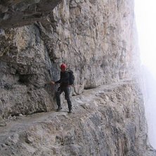 Kanske inte direkt kl&auml;ttring men snarare en avanc. Foto: Roberto. &Aring;kare: P-O.