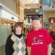 Jag tr&auml;ffade Glen p&aring; Arlanda och det visade sig . Foto: Per Andersson.