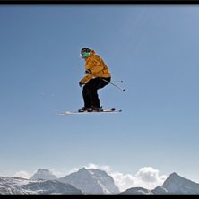 Parken i Cervinia. Foto: Adam Jonsson. &Aring;kare: Robin Ljungqwist.
