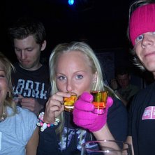 Gallianos Sopranos efter &Aring;RE Freerideweek. Foto: Siggen. &Aring;kare: Siggern, Ingern og Sjefen.