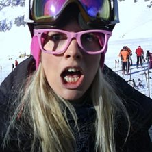 S&aring; h&auml;r ser man ut efter n&aring;gra shottar Heise wit. Foto: Erica . &Aring;kare: Josefin.