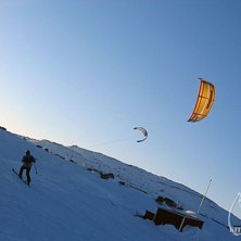 Sn&ouml;kite n&auml;r den &auml;r som b&auml;st.. Foto: SamHansson. &Aring;kare: Lars.