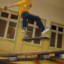 kickflip. Foto: dennis thorell. &Aring;kare: jimmy thorell.