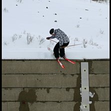 Wallride. Foto: Gabriel M. &Aring;kare: Jacob Gustafsson.