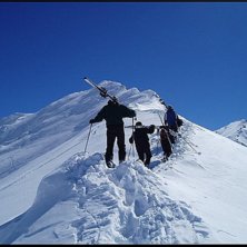 En lite hike l&auml;ngs kammen n&auml;rmast liften f&ouml;r ma. Foto: Jon H&aring;kansson. &Aring;kare: DW &amp;amp; CJ &amp;amp; Irani Girl (!) &amp;amp; Norsken mfl..