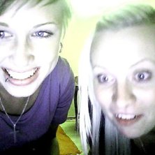 Me and Malin.