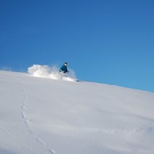 Var ute och pumpade puder en riktigt sk&ouml;n dag i r. Foto: linus roos. &Aring;kare: axel bergbom.