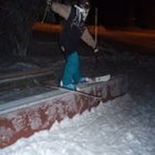 rail session hemma :). Foto: Gabriel Jonsson. &Aring;kare: Alexander Jonsson (jag).