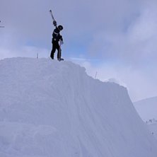 Lite sm&aring;hiking inf&ouml;r en mycket sk&ouml;n repa, bara . Foto: Peter Elofson. &Aring;kare: Eric Gillberg.