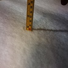 30 cm nysn&oslash;!
N&aring; kan vi trygt si at vinteren er p.