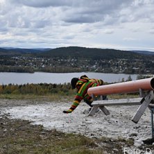 Kalle lyckas med sitt rail f&ouml;rs&ouml;k ;p. Foto: Dino Vulic. &Aring;kare: Kalle Karlstr&ouml;m.