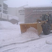 S&aring; b&ouml;rjade det sn&ouml;a.... Foto: Mattias Ridung. &Aring;kare: Ok&auml;nd.