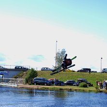 fin dag i R&auml;ttvik. Foto: Vilma Holmlund. &Aring;kare: Pontus Myckelberg.