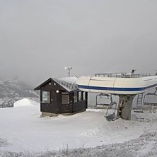 Nysn&oslash;! 
Da vi &aring;pnet p&aring;skeegget i dag, fant vi d.