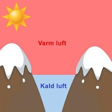 Inversjon denne helgen
Dette skriver yr.no om inve.