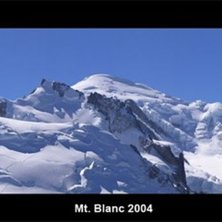 Utsiken mot Mt. Blanc massivet under sensommaren 2. Foto: Christian T&uuml;rk.