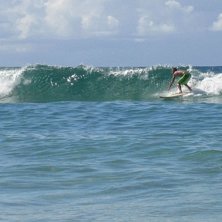 Sista dagen p&aring; Beachen i Byron, l&aring;nad br&auml;da, ha. Foto: Shannan van Dijk. &Aring;kare: Fredrik S&ouml;derstr&ouml;m.