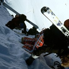 h&auml;r &auml;r vi n&auml;stan uppe pa bodenross, eller rossb. Foto: florian pter. &Aring;kare: mad&eacute;lene nilsson.