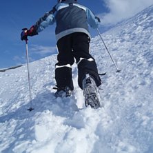 Full vinter i Gr&auml;nsen Alex snart sju &aring;r h&auml;nger . Foto: Pappa Jokke. &Aring;kare: Alex Eriksson.