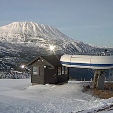 Vindstille og tempratur runt 0
Idag blir en str&aring;l.
