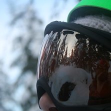 pr&ouml;vadeen sak. Foto: emil e. &Aring;kare: jag med brillorna robin i bakrunden.