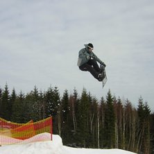 trillade en timma senare s&aring; att ett revben pajjad. Foto: Fredrik. &Aring;kare: jag.