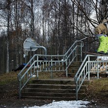 Fr&aring;n f&ouml;rsta riktiga railsessionen f&ouml;r denna f&ouml;. Foto: Mats Kahlstr&ouml;m. &Aring;kare: Mattias Larsson.