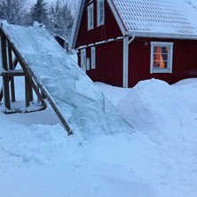 Sk&ouml;nt med sn&ouml;!. Foto: Joakim Skogh.