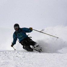 Olle drar n&aring;gra sv&auml;ngar i baklandet. Foto: Rikard Wennberg. &Aring;kare: Olle Kvick.