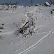 Haha sk&ouml;&ouml;naste kraschen! :P:P:D. Foto: Linnea Kvick. &Aring;kare: Rasmus Sundhberg.