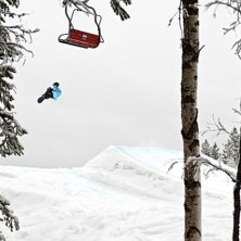 Kungsbergets svarta linje inkl. &ouml;verskjut. Foto: Magnus Karlsson. &Aring;kare: Petter Cavallin.