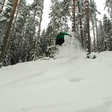 Little jump from Punamulta. Foto: Vesa. &Aring;kare: mikko.