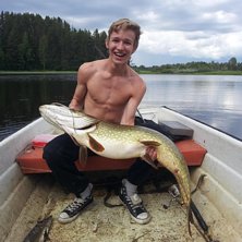 En g&auml;dda p&aring; 10,5kg. Foto: Daniel Lidstr&ouml;m,.