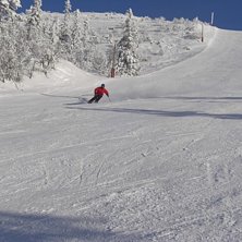 -28 grader febr 2012. Foto: Niklas Lindkvist. &Aring;kare: Magdalena Ahnqvist.