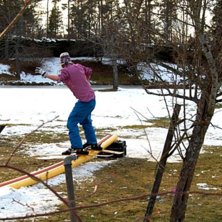 railar i skjorta. . . under ett litet railsesh hem. Foto: sakarias majander. &Aring;kare: mattias &amp;quot;klanten&amp;quot; ahlgren.