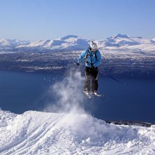 en fin dag i Narvik. Foto: Mats Karlsson. &Aring;kare: J&ouml;rgen Eriksson.