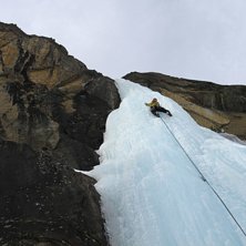 Avslutningskl&auml;ttringen med Alexei, f&ouml;rsta s&auml;son. Foto: Alexei. &Aring;kare: The mini green hulk.