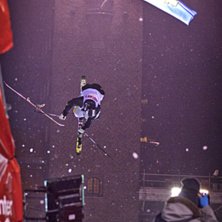 Fridtjof Fredricsson n&aring;gon sekund efter att han t. Foto: H&aring;kan Nyberg. &Aring;kare: Fridtjof Fredriksson.