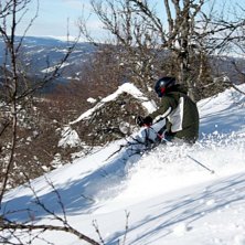 Puder&aring;kning i trysil!. Foto: Jonas Frid. &Aring;kare: Marcus Wallstersson.