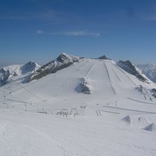Taget p&aring; toppen av Olperer 1-2 (3.200 m. &ouml;. h) m. Foto: Linus Persson.