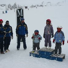 Min dotter Ronja p&aring; sin andra t&auml;vling d&aring; hon to. Foto: Pappa Fredrik. &Aring;kare: Ronja 3&aring;r och 2m&aring;n.