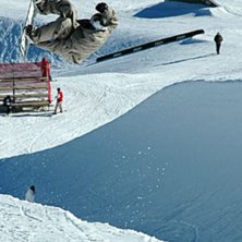 EN KEEENDIZ I BACKEN!. Foto: Linus Krohn. &Aring;kare: Shaun White.