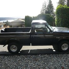 Haer aer vaar Ford truck F-150 som aer till salu..