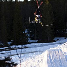 baackflipp to platt landning.. . Foto: Magnus karlsson. &Aring;kare: Daniel Swanbeck.