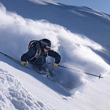 Linn Cecilie M&aelig;hlum inte l&aring;ngt fr&aring;n Gletscherli. Foto: Axel Adolfsson. &Aring;kare: Linn Cecilie M&aelig;hlum.