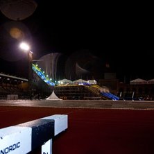 Torsdag kv&auml;ll f&ouml;rberedelser inf&ouml;r Winter Jam 20. Foto: Fredrik du Rietz.