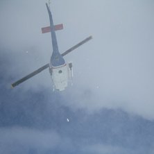 Bye Bye Heli. Foto: Magnus Bergelin.